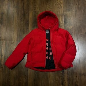 Bench Red Puffer Jacket